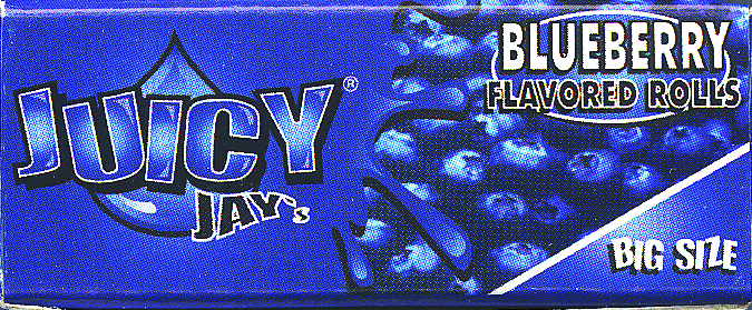 Juicy Jays Roll Paper "Blueberry"